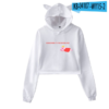 Technoblade Subscribe Cat Ear Crop Top Hoodie