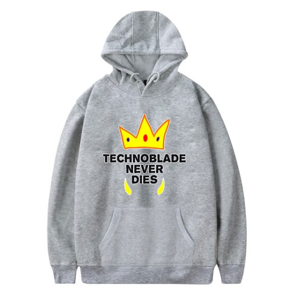 Technoblade Never Dies Crown Hoodie