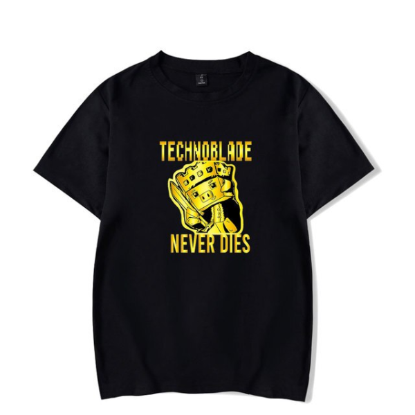 Technoblade Never Dies Gold Crown T-shirt