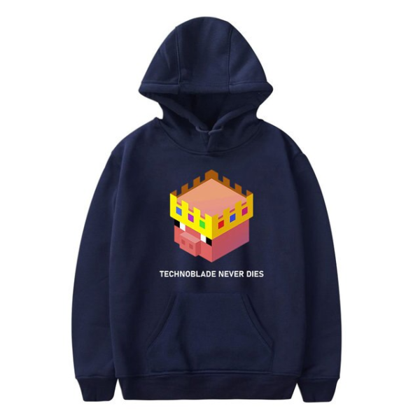 Technoblade Never Dies Block Hoodie