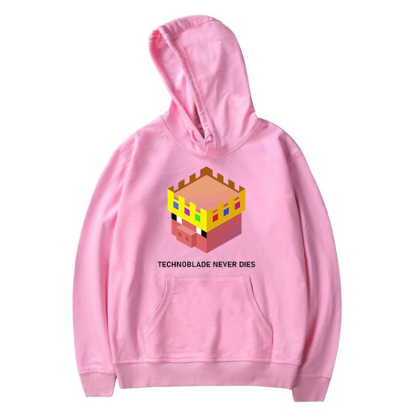 Technoblade Never Dies Block Hoodie