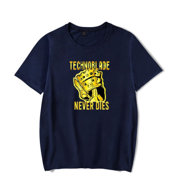 Technoblade Never Dies Gold Crown T-shirt