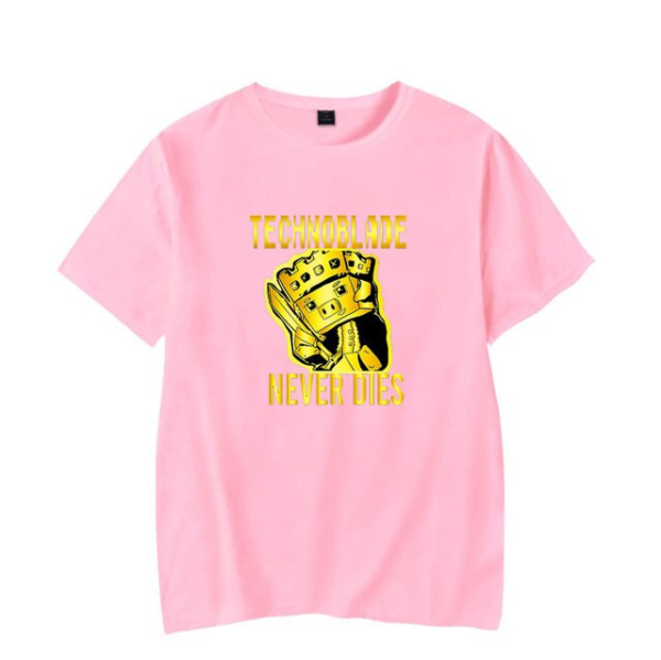 Technoblade Never Dies Gold Crown T-shirt