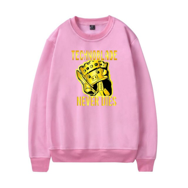 Technoblade Never Dies Gold Crown Sweatshirt