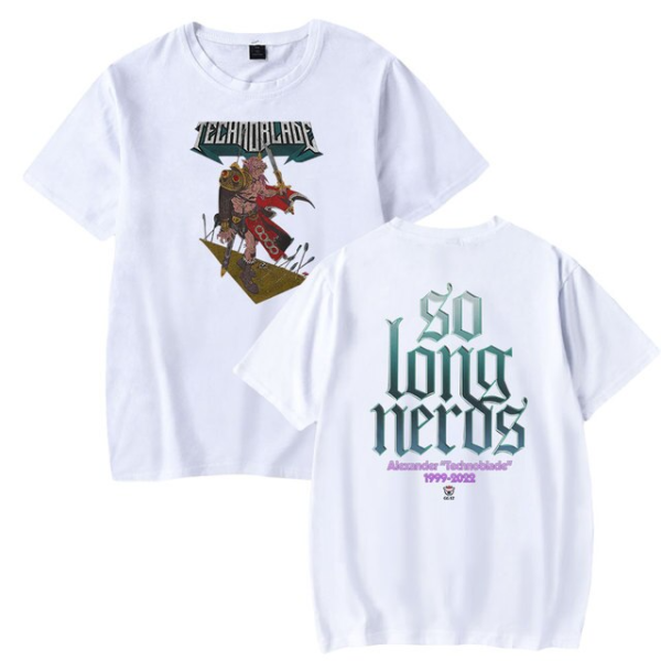 Technoblade So Long Nerds T-shirt