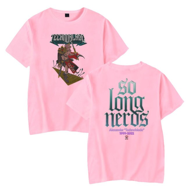 Technoblade So Long Nerds T-shirt